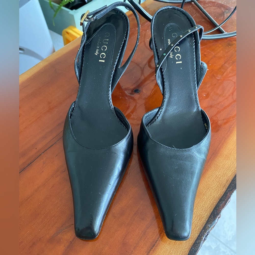 GUCCI Vintage Woman’s Heals Size 38 - Picture 1 of 16